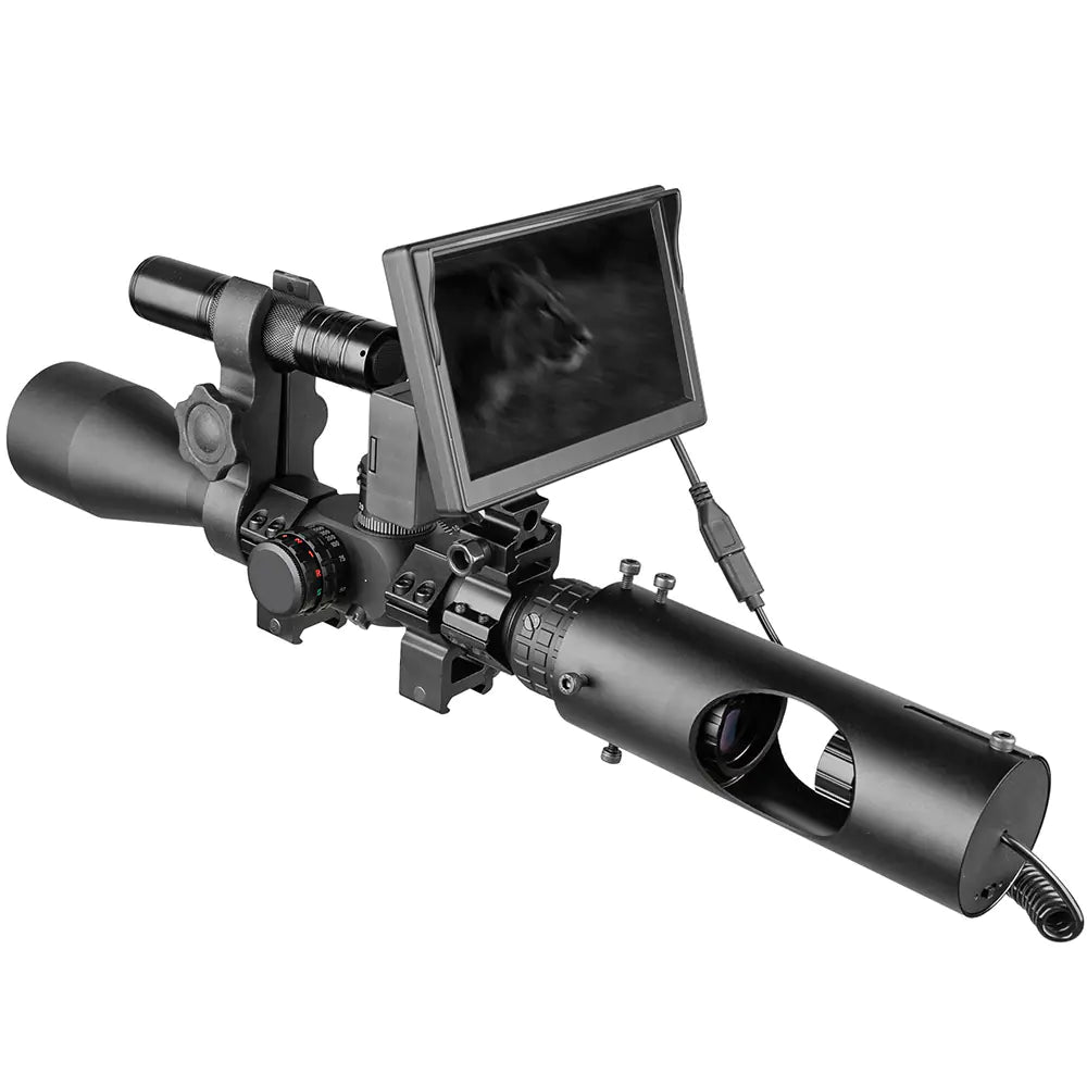 Digital Night Vision Scope with Laser Infrared Telescope